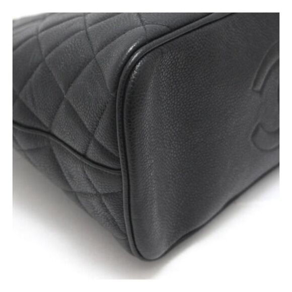 Chanel Matelasse Chain Shoulder Bag Caviar Skin Black - Picture 4 of 7